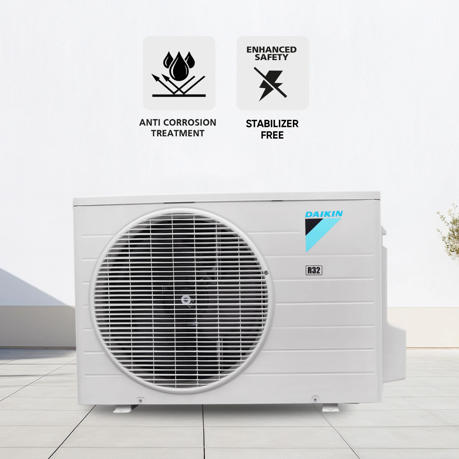 Daikin Model 2026 FTQ50XV16 1.5 Ton 2 Star fixed-speed (Non-inverter) Split air conditioner view 6