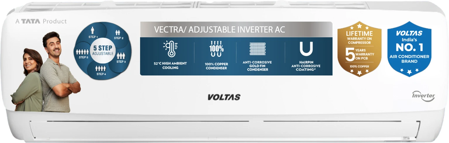 Voltas 243 INV Vectra Model 2026 Inverter Split Ac 2 Ton 3 Star