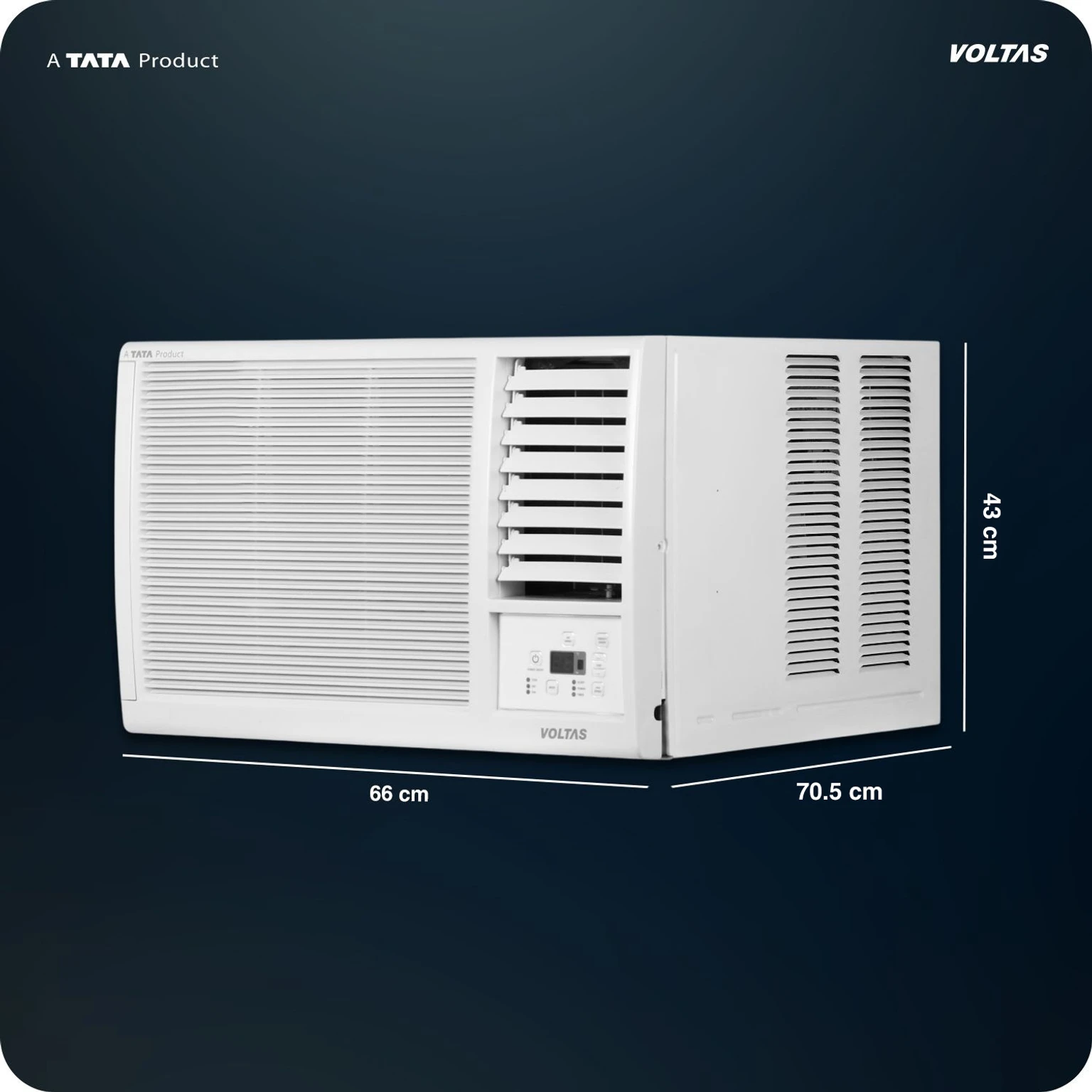  Voltas 1 Ton 2 Star Window AC (122FS Platina, 2026 Model) view 6